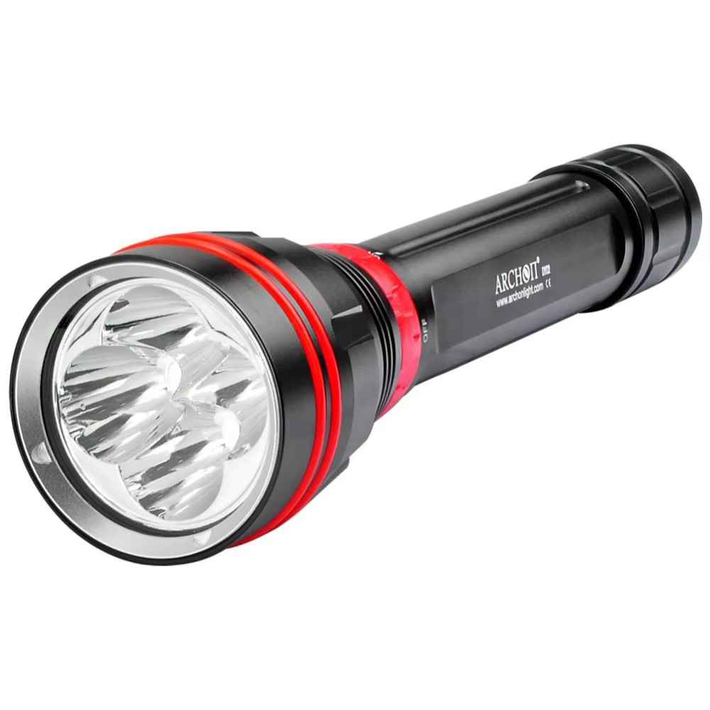 Underwater Flashlight - 4000LM 4-LED 100 متر مقاوم للماء