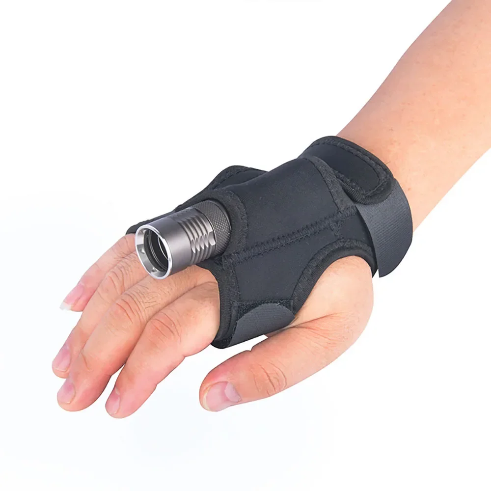 حامل مصباح LED للغوص مع حزام ت - مراجعة Underwater Flashlight وسعره