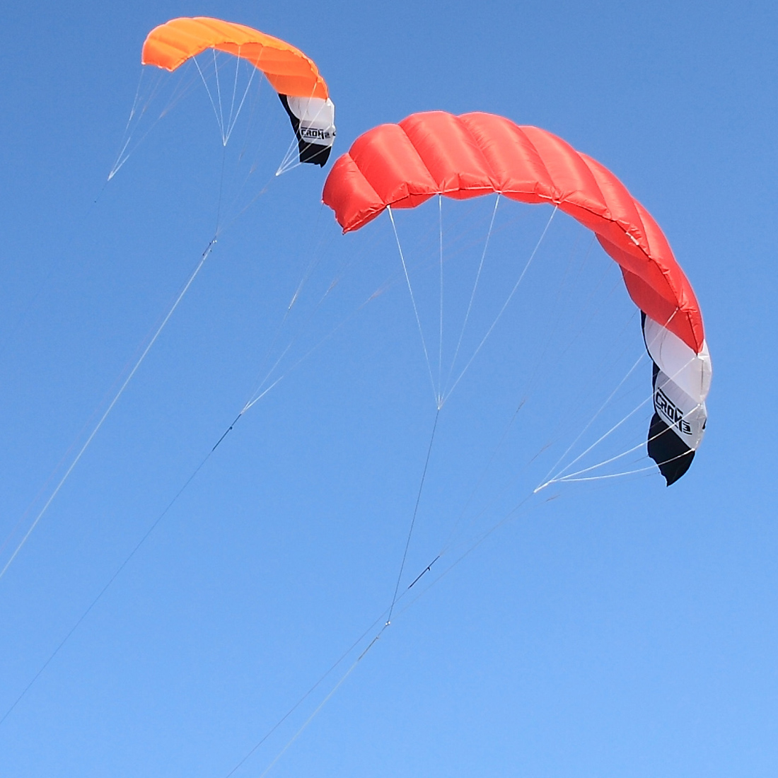 9km2 ~ 3sqm الثلاثي خط الطاقة  - مراجعة Kite Surf Bar Control وسعره